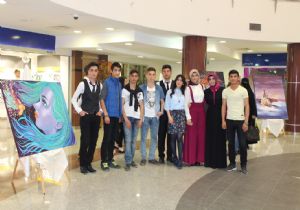 Yakutiye GSL'den Resim sergisi